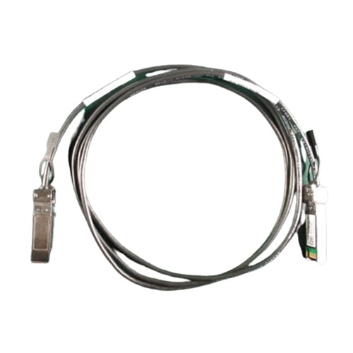 DELL 470-ACFB InfiniBand en Glasvezelkabel 2 m SFP28 Zwart afbeelding
