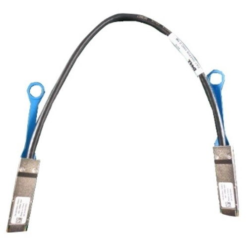 DELL 470-ABPW InfiniBand en Glasvezelkabel 0,5 m QSFP28 Zwart afbeelding