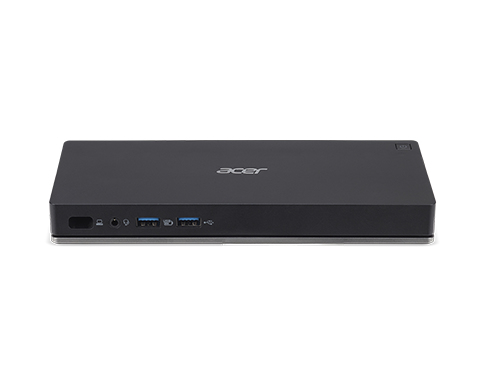 Acer NP.DCK11.01N laptop dock & poortreplicator Docking Zwart afbeelding