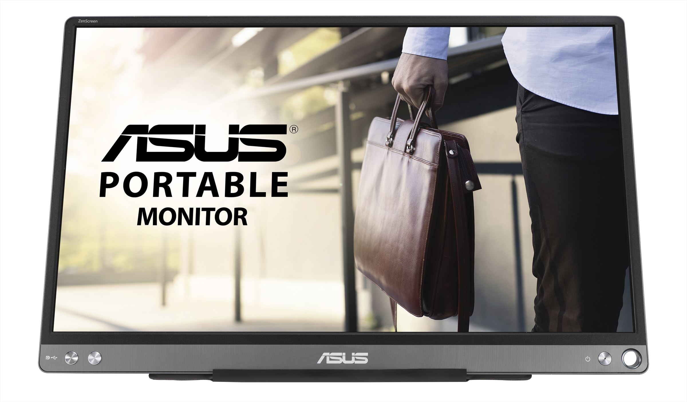 ASUS ZenScreen MB16ACE LED display 39,6 cm (15.6") 1920 x 1080 Pixels Full HD Grijs afbeelding