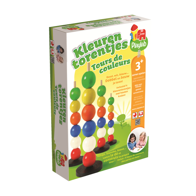 Spel Jumbo kleurentorentjes afbeelding