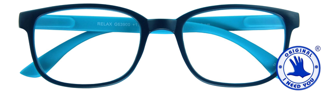 Leesbril I Need You +1.00 dpt Relax blauw-lichtblauw afbeelding