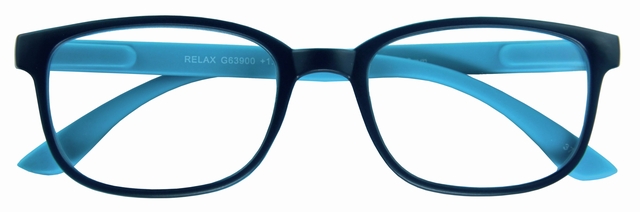 Leesbril I Need You +3.00 dpt Relax blauw-lichtblauw