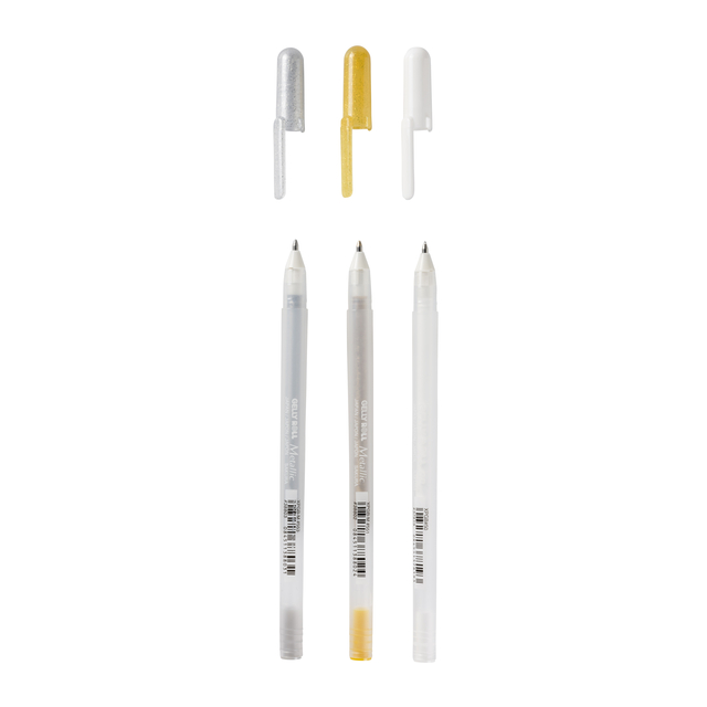 Gelschrijver Sakura Gelly Roll The Favourites set à 3 kleuren afbeelding