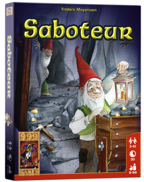 Kaartspel Saboteur basis afbeelding