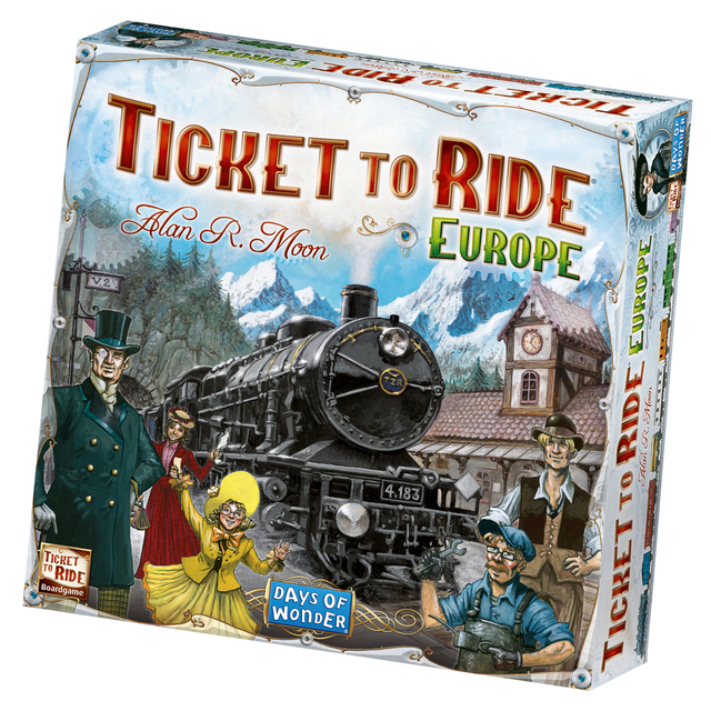 Bordspel Ticket to Ride Europa afbeelding
