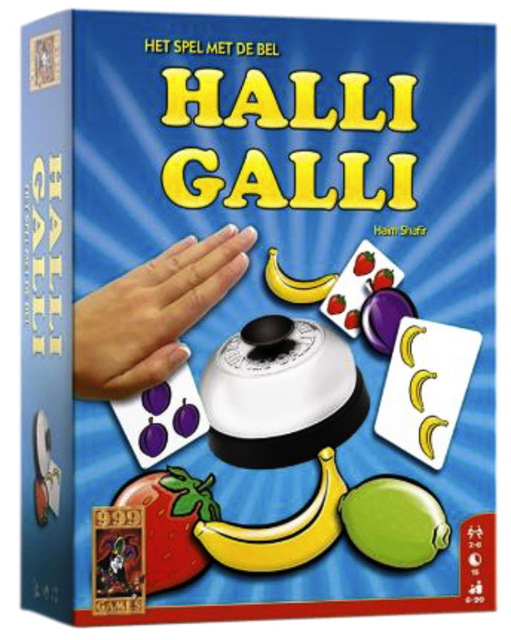 Kaartspel Halli Galli - Het spel met de bel afbeelding