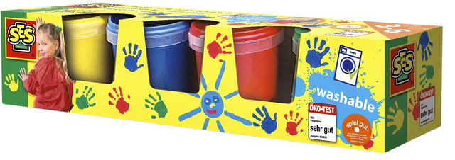 Vingerverf Creative 4 basiskleuren à 145ml afbeelding