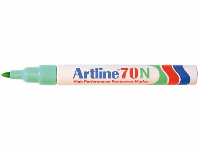 Viltstift Artline 70 rond 1.5mm groen afbeelding
