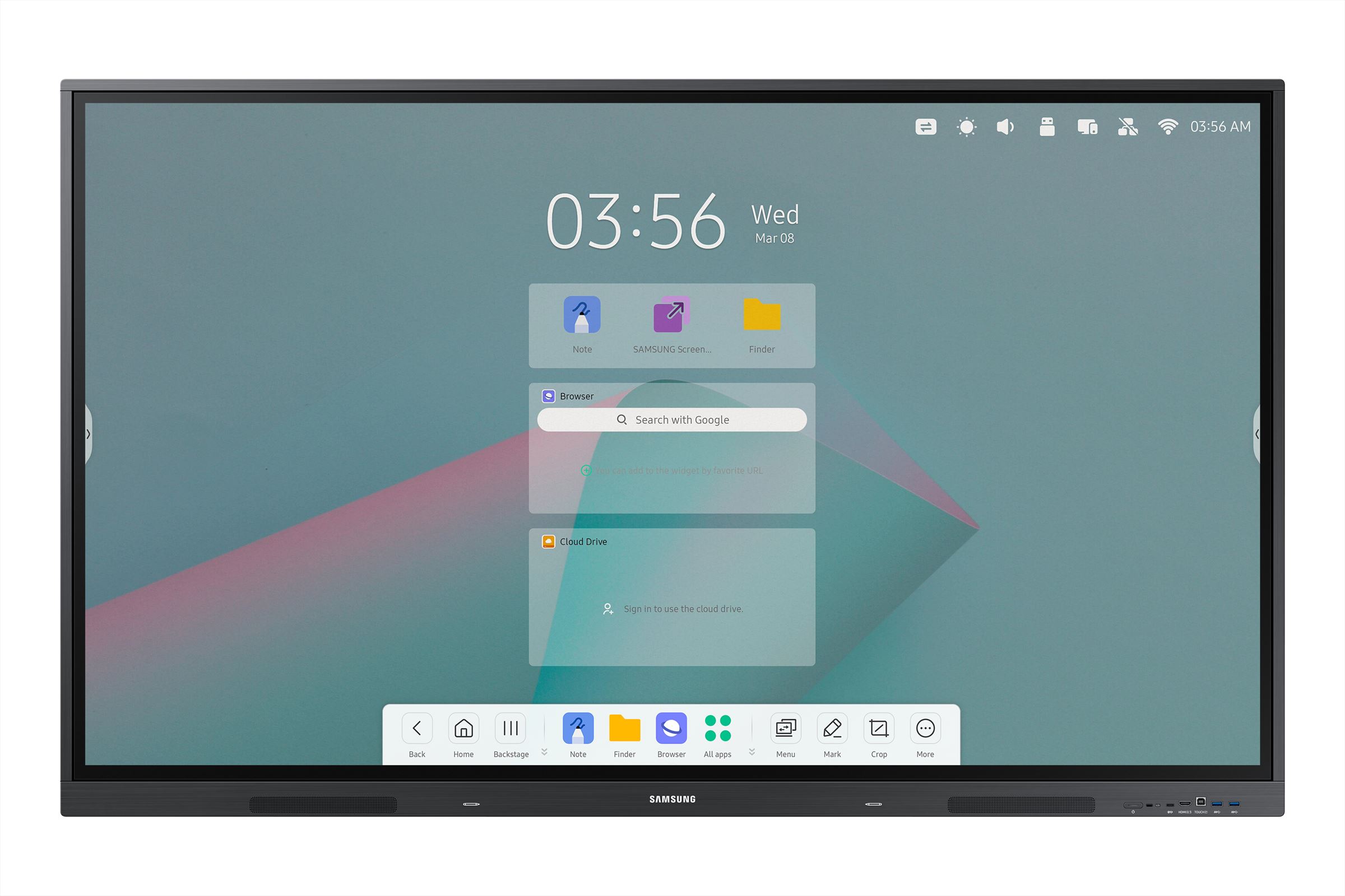 Samsung 65"Interactive Display WAC Android OS
