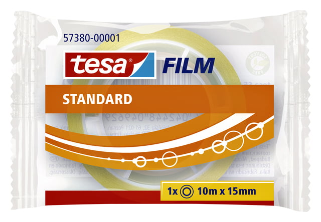 Plakband tesafilm® Standaard 10mx15mm transparant afbeelding