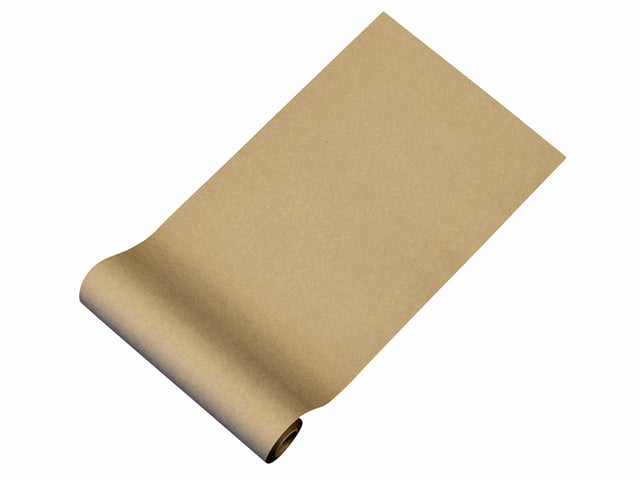 Afdekpapier zelfklevend 22,5cm x 50m bruin afbeelding