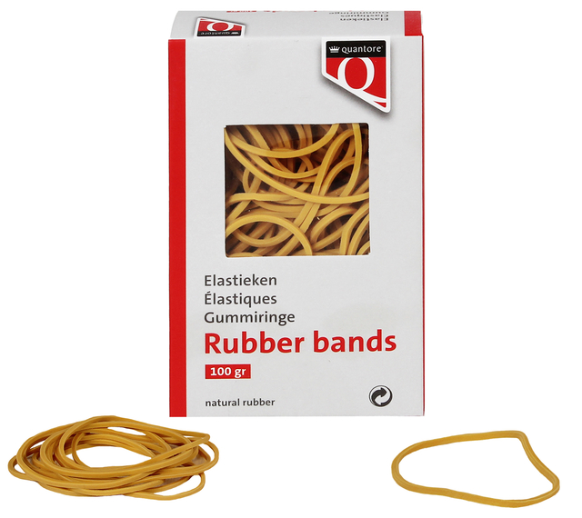 Elastiek Quantore 22 100x1,5x1mm 100gram afbeelding