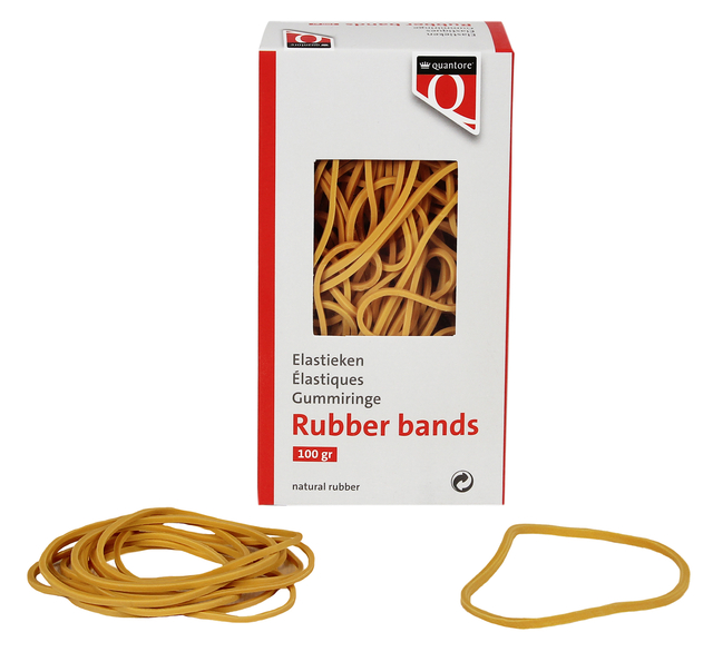 Elastiek Quantore 24 150x1,5x1mm 100gram afbeelding