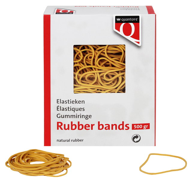 Elastiek Quantore 24 150x1,5x1mm 500gram afbeelding