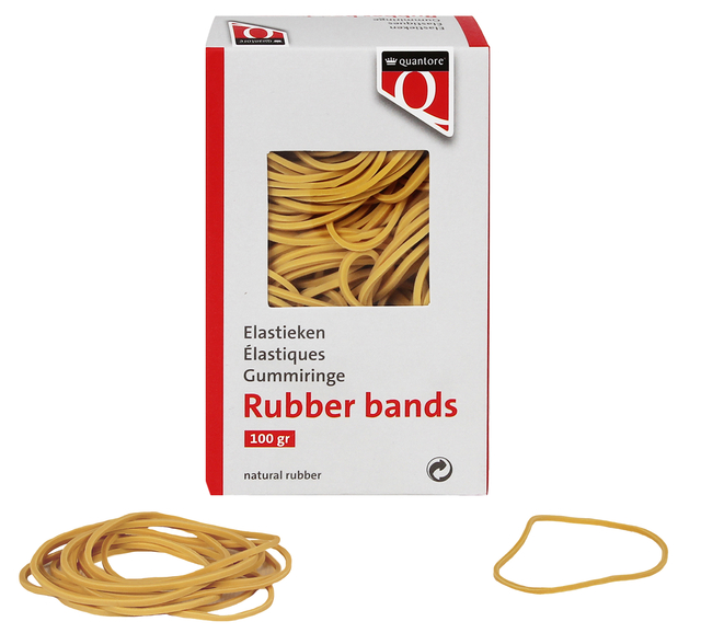 Elastiek Quantore 16 60x1.5x1mm 100gram afbeelding