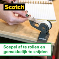 Plakbandhouder Scotch C31 hond + 1rol 19mmx7.5m-1