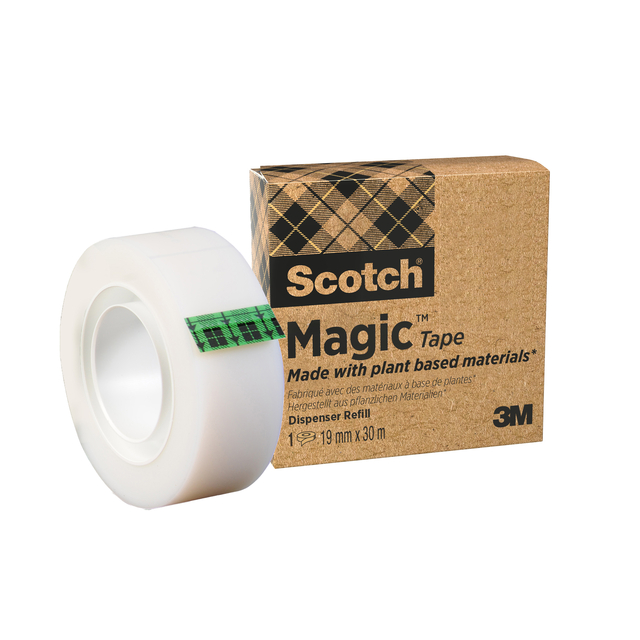 Plakband Scotch Magic 900 19mmx30m onzichtbaar mat afbeelding