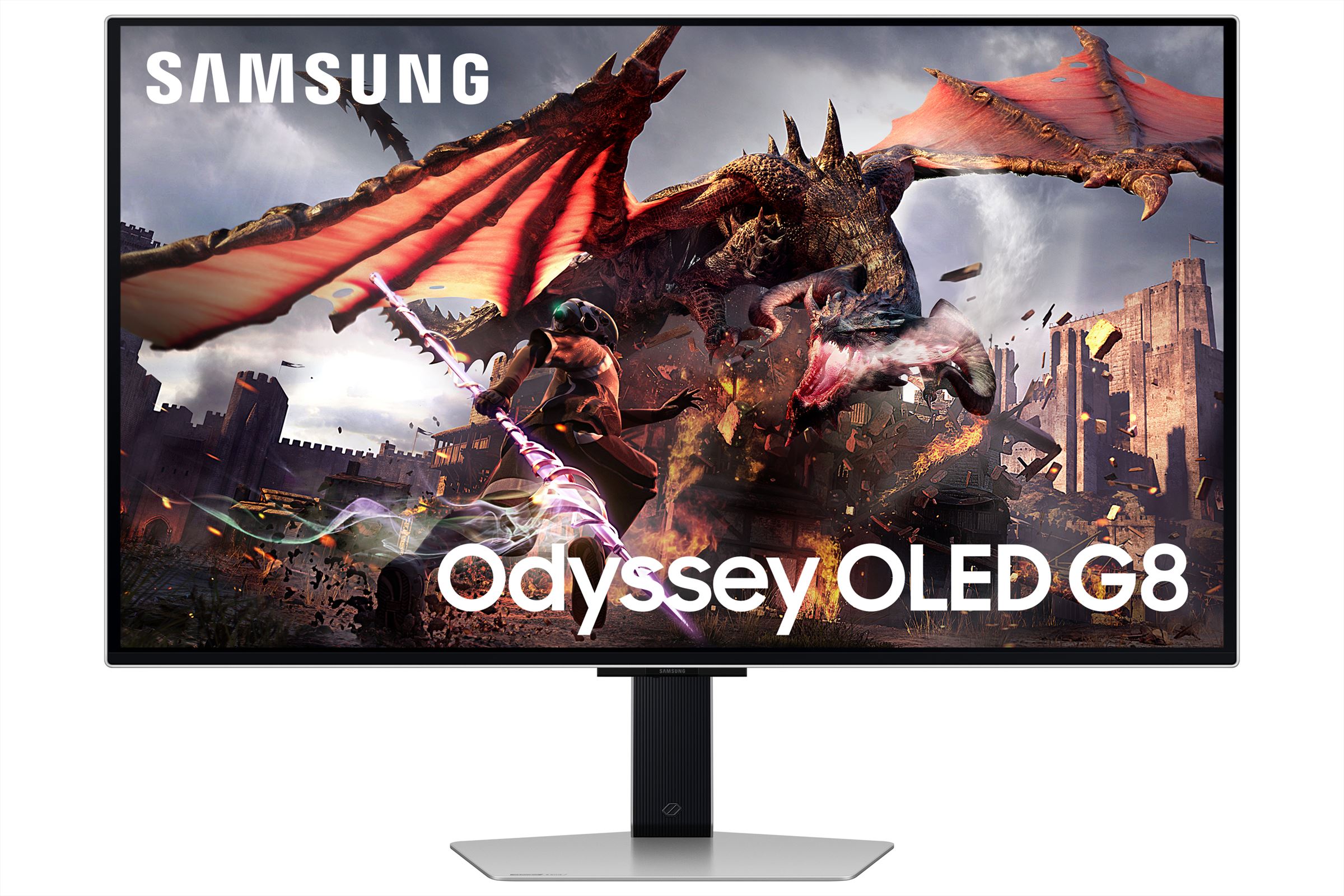 Samsung 32" Odyssey OLED G8 G80SD UHD 240Hz Gaming Monitor afbeelding
