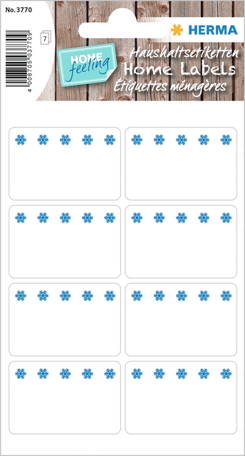 Etiket HERMA 3770 26x40mm diepvries wit 56stuks afbeelding