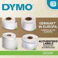Etiket Dymo LabelWriter industrieel 25x25mm 2 rollen á 850 stuks wit-2