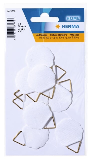Hanghaakje HERMA 5752 34.5mm 10 stuks afbeelding