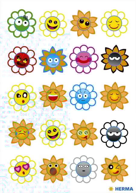 Etiket HERMA 3668 crazy zonnen puffy afbeelding