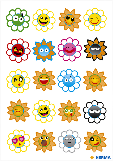 Etiket HERMA 3668 crazy zonnen puffy afbeelding