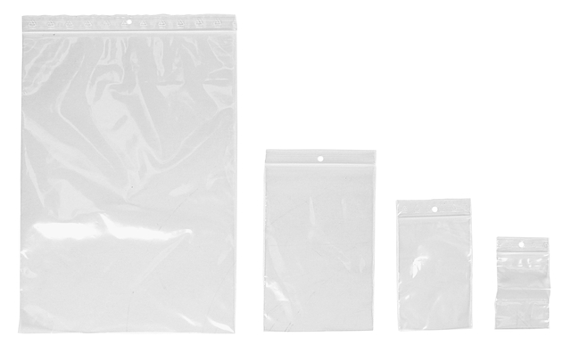 Gripzakjes IEZZY 80x120mm 50mu hersluitbaar 25 stuks
