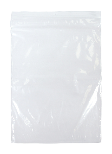 Verpakkingszak IEZZY grip 230x320mm 50mu hersluitbaar 100 stuks afbeelding