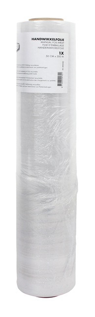 Wikkelfolie IEZZY 500mmx300m 20mu transparant afbeelding