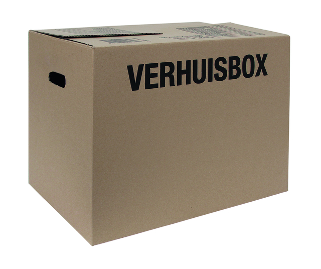 Verhuisdoos IEZZY 480x320x360mm bruin 25 stuks 3mm afbeelding