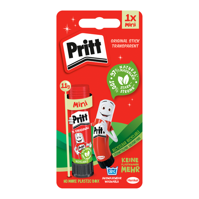 Lijmstift Pritt Stick Original 11gr op blister afbeelding