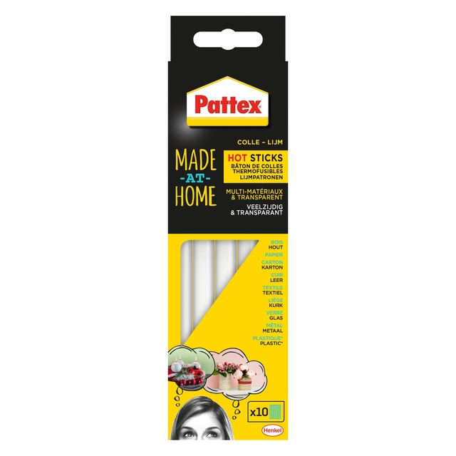 Lijmpatroon tbv lijmpistool Pattex hobby 10 stuks afbeelding