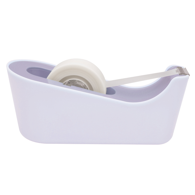 Plakbandhouder Scotch C18 lavendel + 6 rollen magic tape 19mmx33m — Foto 2 van 2