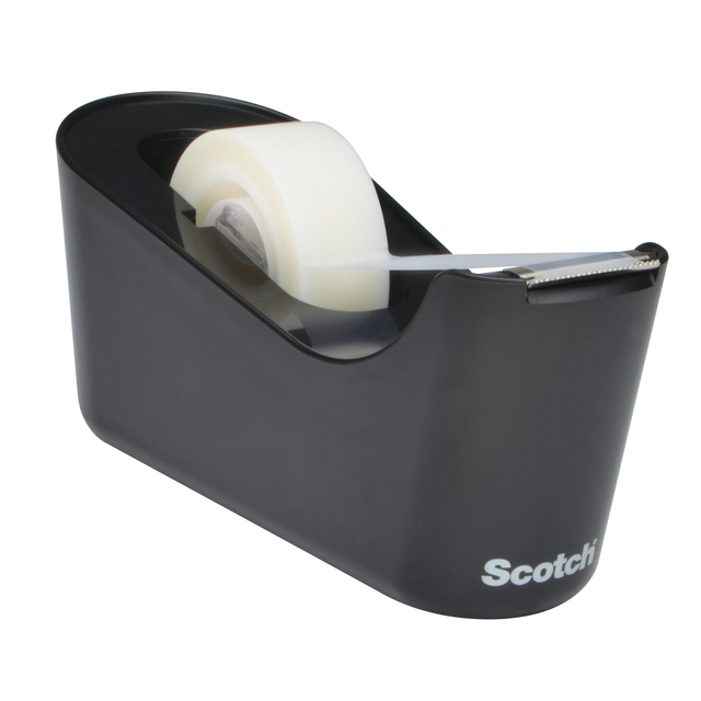 Plakbandhouder Scotch C18 zwart + 1 rol magic tape 19mmx33m — Foto 2 van 2
