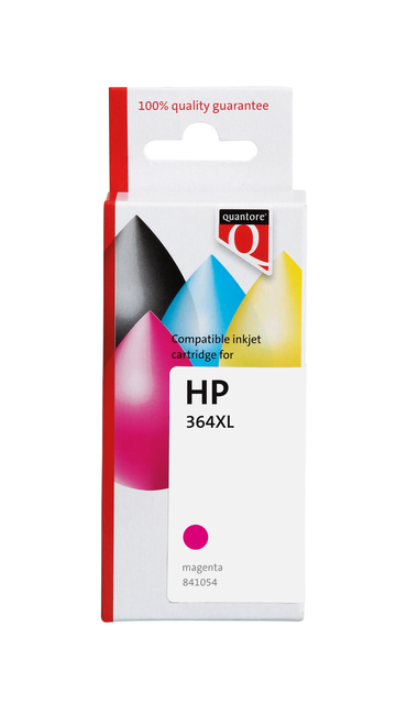 Inktcartridge Quantore alternatief tbv HP CB324A 364XL rood afbeelding