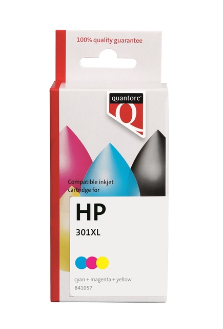 Inktcartridge Quantore alternatief tbv HP CH564EE 301XL kleur afbeelding