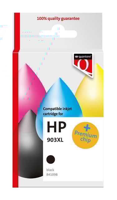 Inktcartridge Quantore alternatief tbv HP T6M15AE 903XL zwart HC afbeelding