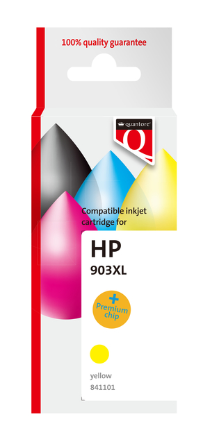 Inktcartridge Quantore alternatief tbv HP T6M11AE 903XL geel HC afbeelding