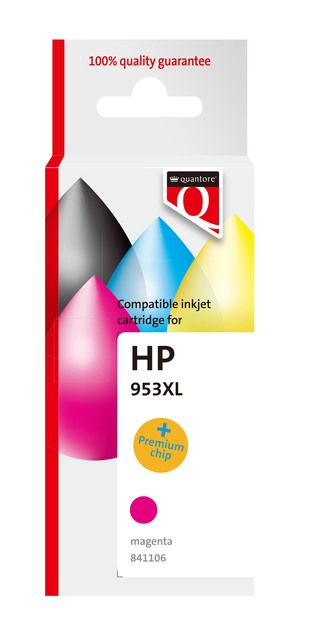 Inktcartridge Quantore alternatief tbv HP F6U17AE 953XL rood HC afbeelding