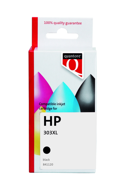 Quantore Inktcartridge Quantore alternatief tbv HP T6N04AE 303XL zwart HC