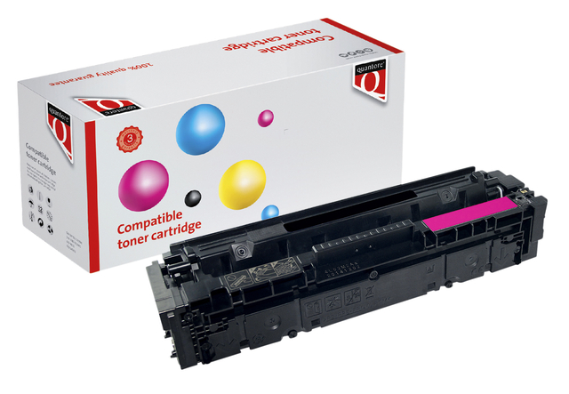 Tonercartridge Quantore alternatief tbv HP CF543A 203A rood afbeelding