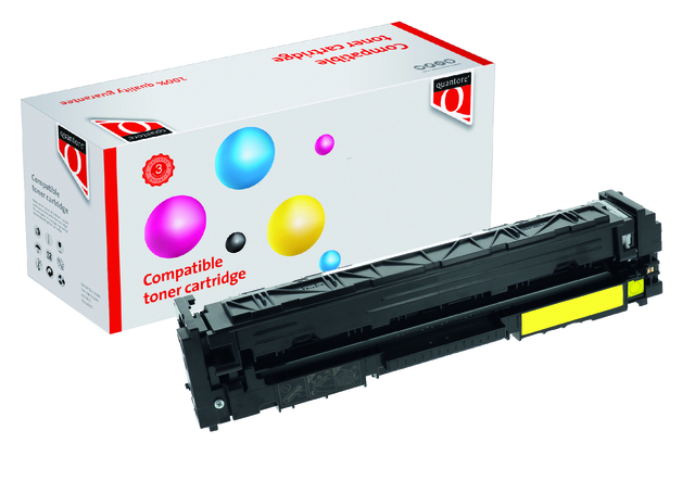 Tonercartridge Quantore alternatief tbv HP CF532A 205A geel afbeelding