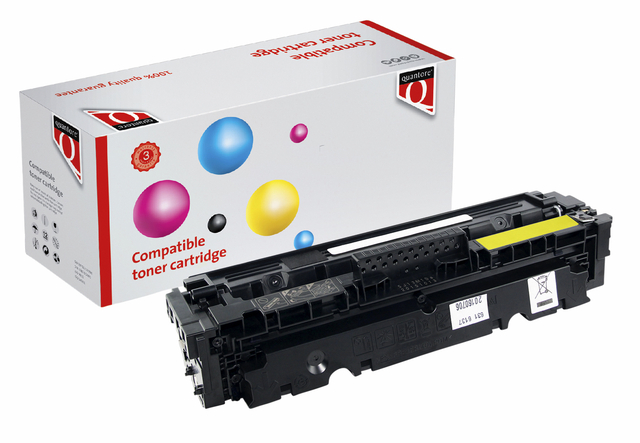 Tonercartridge Quantore alternatief tbv Canon 046H geel afbeelding