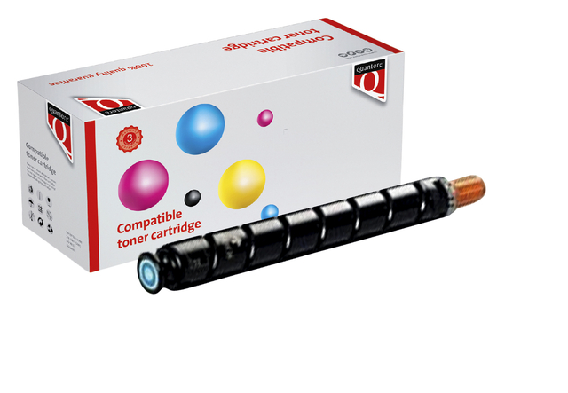 Tonercartridge Quantore alternatief tbv Canon C-EXV 34 blauw afbeelding