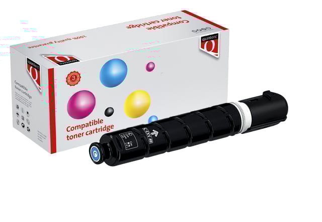 Tonercartridge Quantore alternatief tbv Canon C-EXV 49 blauw afbeelding