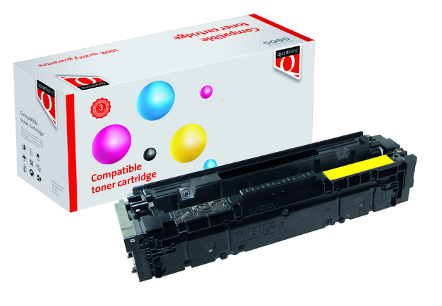 Tonercartridge Quantore alternatief tbv Canon 045H geel afbeelding
