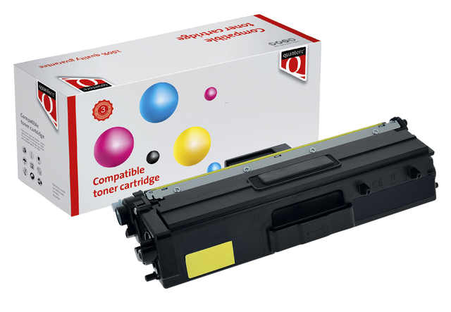 Toner Quantore alternatief tbv Brother TN-421Y geel afbeelding