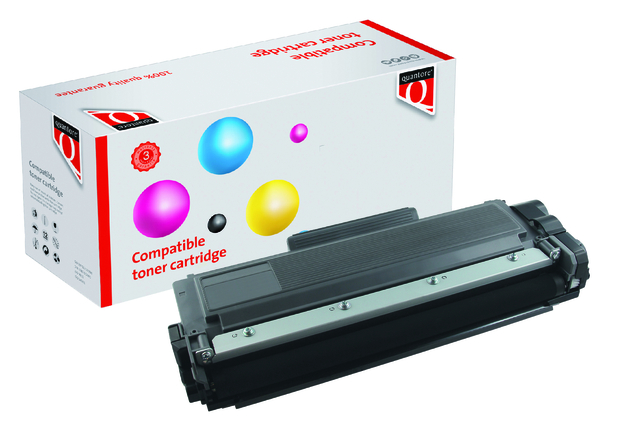 Toner Quantore alternatief tbv Brother TN-2420BK zwart afbeelding